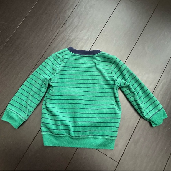 COM by Carter’s Part dinosaur fleece sweats set: sweatshirt & joggers size 18M - Picture 4 of 7